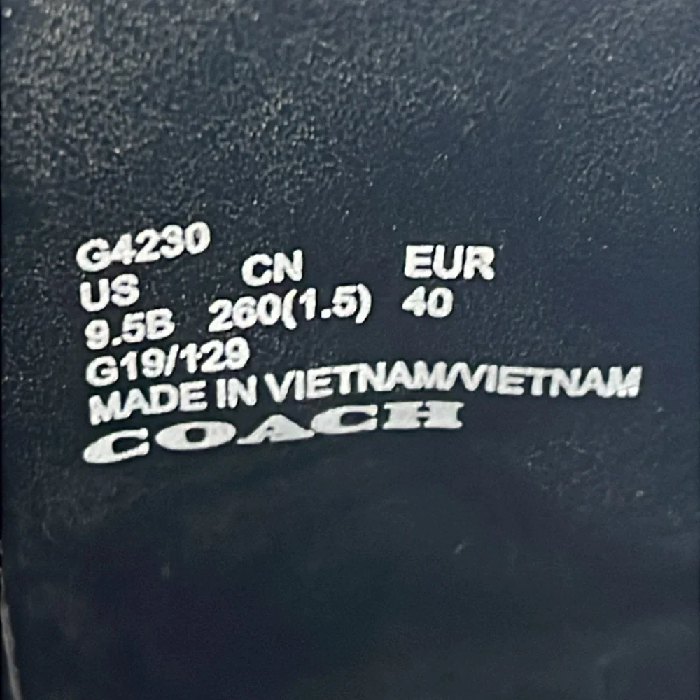 Coach Black Studded Ankle Booties - Picture 7 of 10